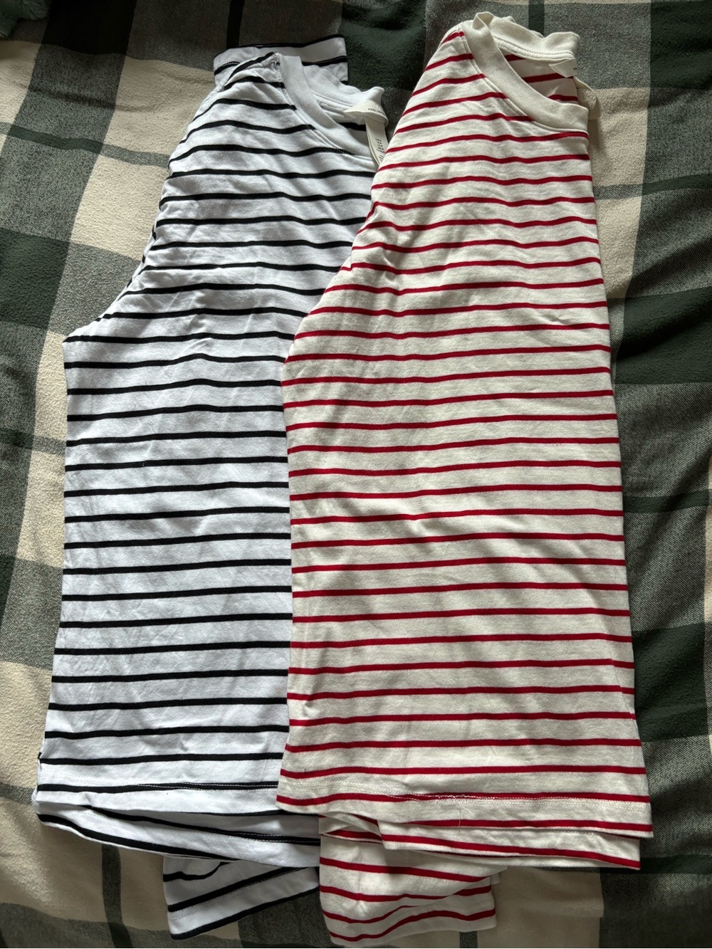 H&M Mama 2 x cotton nursing tops, size M